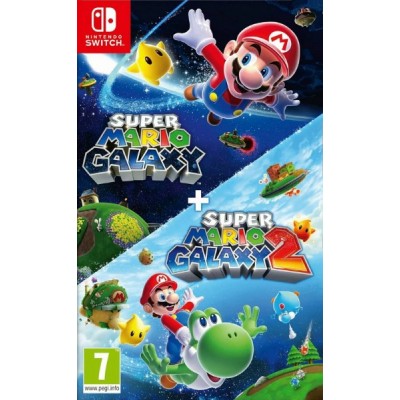 Super Mario Galaxy 1+2 [Switch, английская версия]